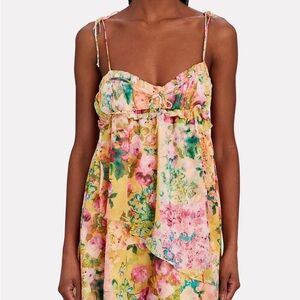 NWT For Love and Lemons Madison Floral Mini Dress